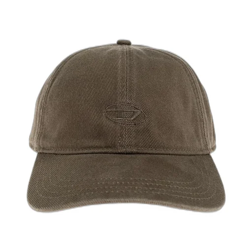 Diesel C-Run-Wash Logo Embroidered Baseball Cap