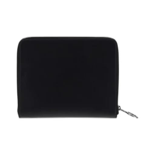 Off-White Quote Printed Zip-Up Wallet