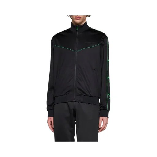 Off-White Logo Embroidered Track Jacket