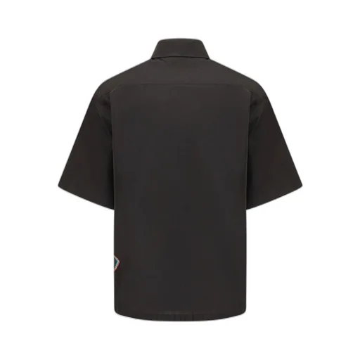 Off-White Buttoned Short-Sleeved Shirt