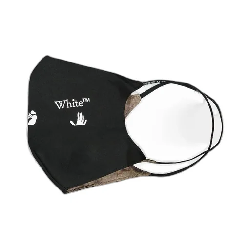 Off-White Logo Printed Face Mask