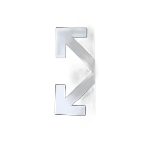 Off-White Arrow Printed Face Mask