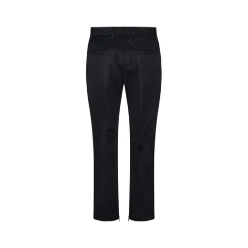 Off-White Zip Detailed Slim Cut Trousers