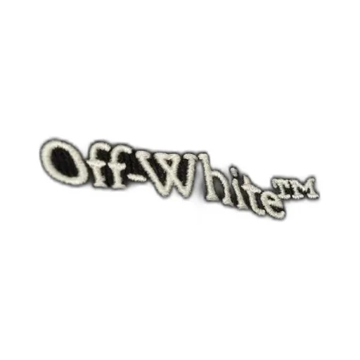 Off-White Logo Embroidered Drawstring Hoodie