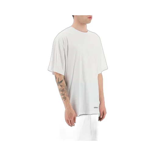 Off-White Scribble Diag Printed Crewneck T-Shirt