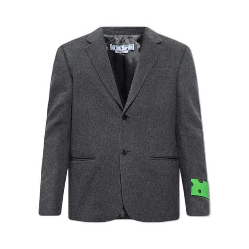 Off-White Logo Patch Long-Sleeved Balzer
