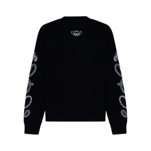 Off-White Bandana Arrow Crewneck Sweatshirt