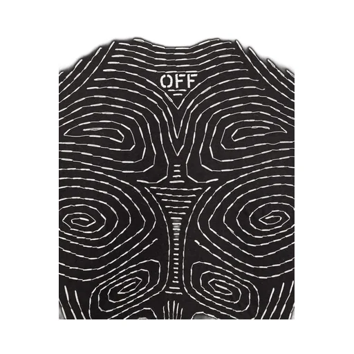 Off-White Logo Embroidered Crewneck T-Shirt