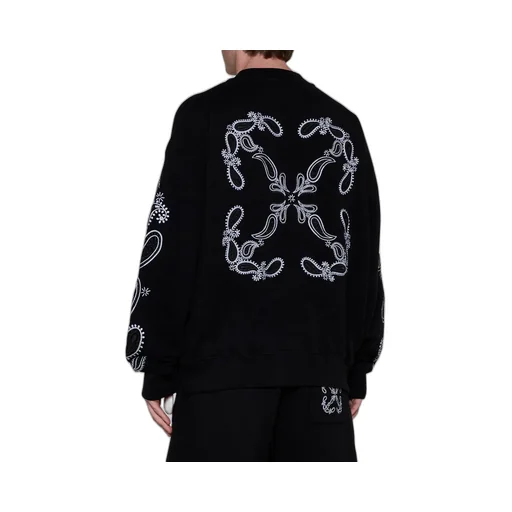 Off-White Bandana Arrow Crewneck Sweatshirt