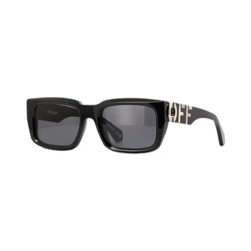 Off-White Rectangular Frame Sunglasses