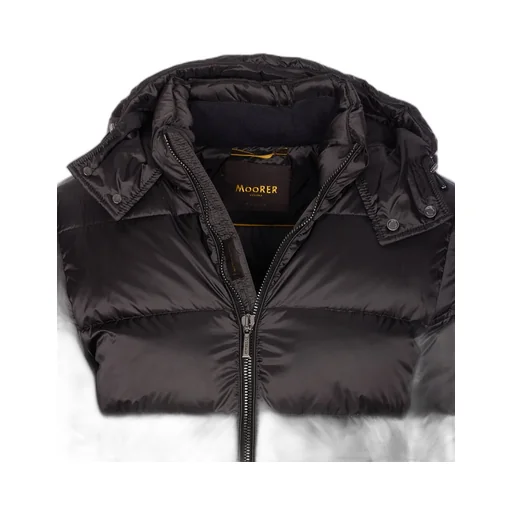 Moorer Brett-Sh Hooded Zipped Down Jacket