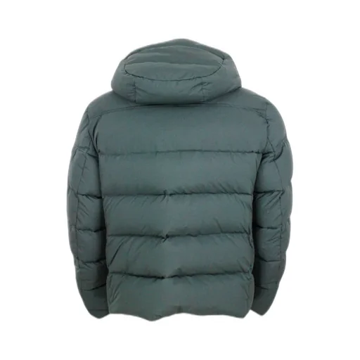 Moorer Long Sleeved Zipped Padded Jacket
