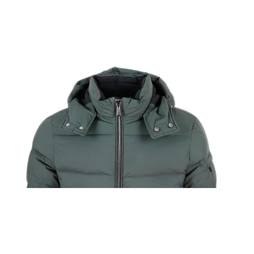 Moorer Long Sleeved Zipped Padded Jacket