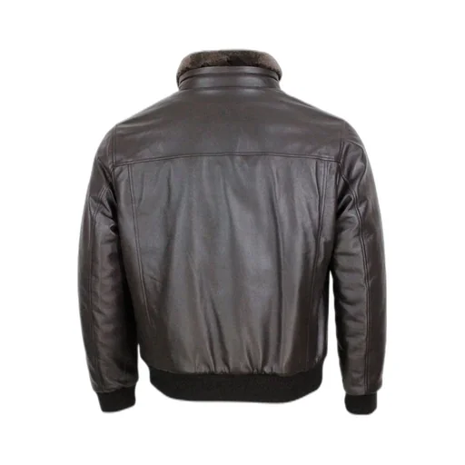 Moorer Buttoned Leather Jacket