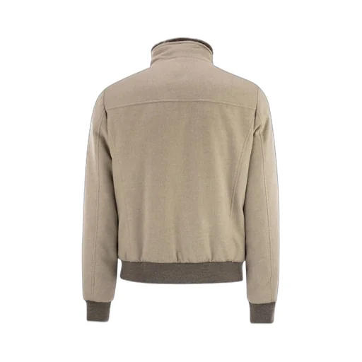 Moorer Hybrid Padded Bomber Jacket
