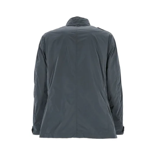 Moorer Porto-Os High-Neck Buttoned Jacket