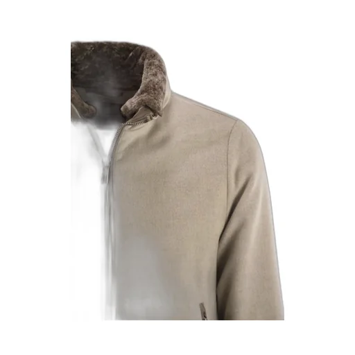 Moorer Hybrid Padded Bomber Jacket