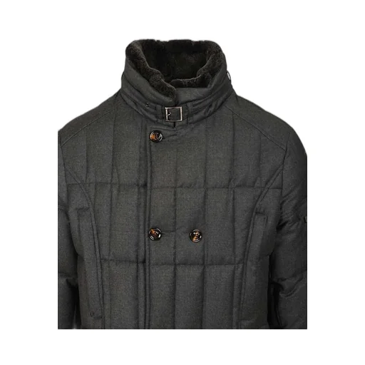 Moorer Morris Double-Breasted Padded Coat