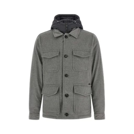Moorer Monti Quilted Hooded Jacket