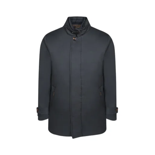 Moorer Padded High Collar Coat