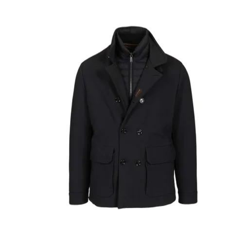 Moorer Bas Tz Double-Breasted Coat