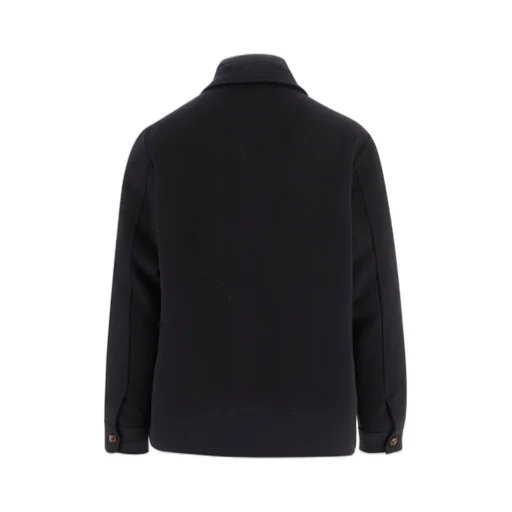 Moorer Wool-Cashmere Buttoned Jacket