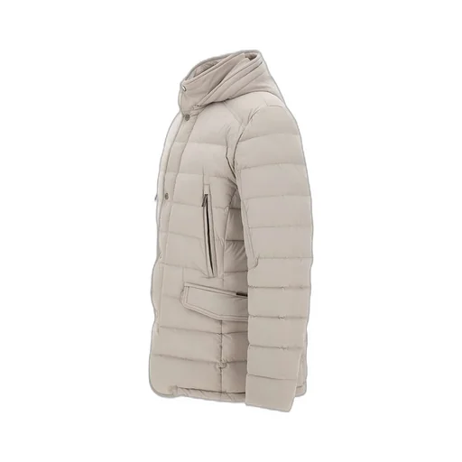 Moorer Quilted Straight Hem Jacket
