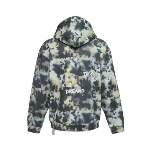Oamc Camo Printed Drawstring Hoodie