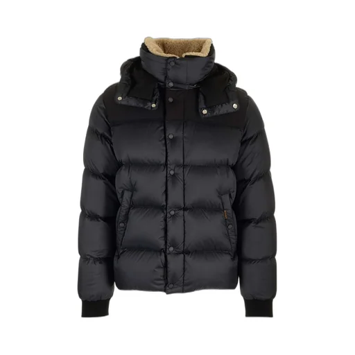 Moorer Jake Hooded Bomber Jacket