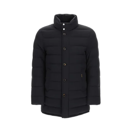 Moorer Long-Sleeved Quilted Coat