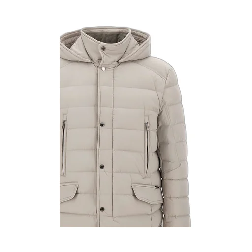 Moorer Quilted Straight Hem Jacket