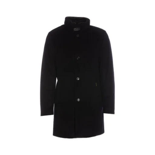Moorer Bond-Fur-Le Single-Breasted Padded Coat