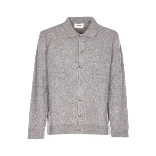 Nn.07 Lee Polo Cardigan Knitted Sweater
