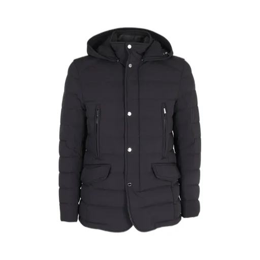 Moorer Quilted Straight Hem Jacket