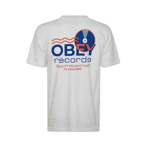 Obey Records Sound Waves T-Shirt