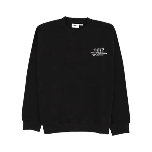 Obey House Of Subversion Graphic Sweater