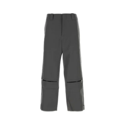 Oamc Zip-Detailed Cropped Trousers