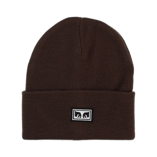Obey Logo Patch Beanie Hat