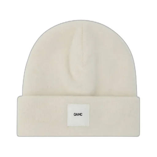 Oamc Whistler Logo-Patch Knitted Beanie