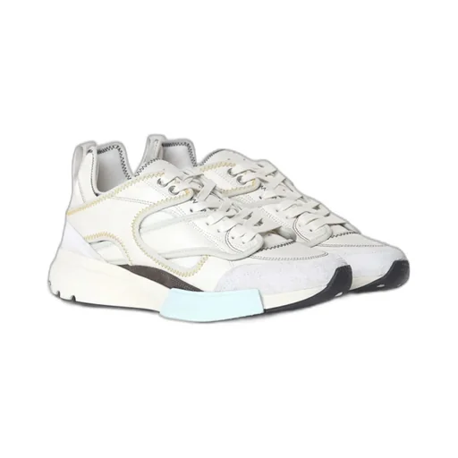 Oamc Panelled Almond Toe Sneakers