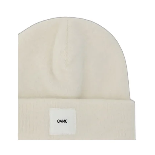 Oamc Whistler Logo-Patch Knitted Beanie