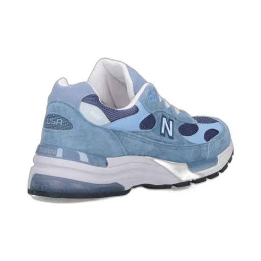 New Balance 992 Logo Patch Lace-Up Sneakers