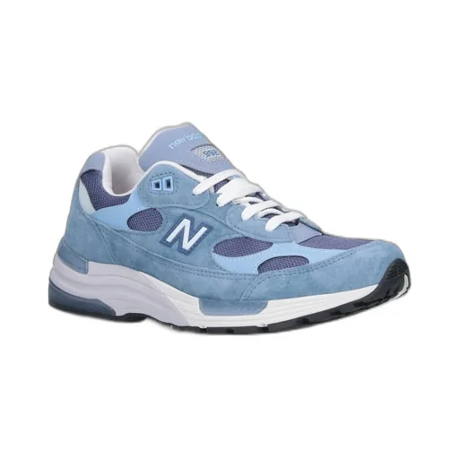 New Balance 992 Logo Patch Lace-Up Sneakers