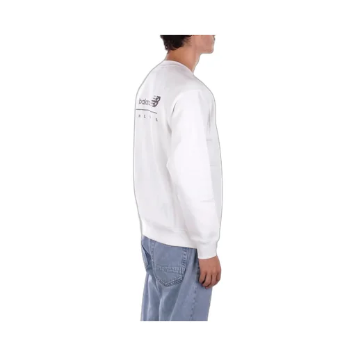 New Balance Linear Graphic Fleece Crew Sweatshirt