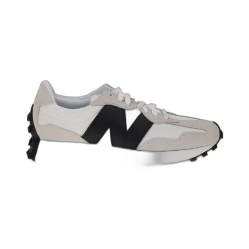 New Balance 327 Logo Patch Lace-Up Sneakers