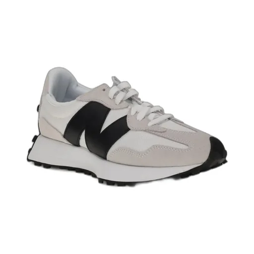 New Balance 327 Logo Patch Lace-Up Sneakers