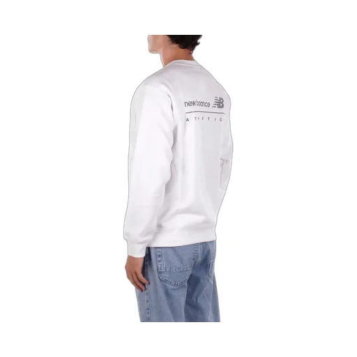 New Balance Linear Graphic Fleece Crew Sweatshirt