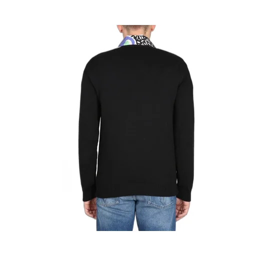 Moschino Teddy Bear Motif Crewneck Jumper