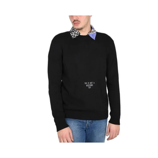 Moschino Teddy Bear Motif Crewneck Jumper