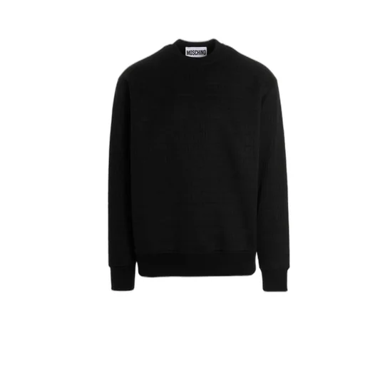 Moschino Monogram Debossed Crewneck Sweatshirt